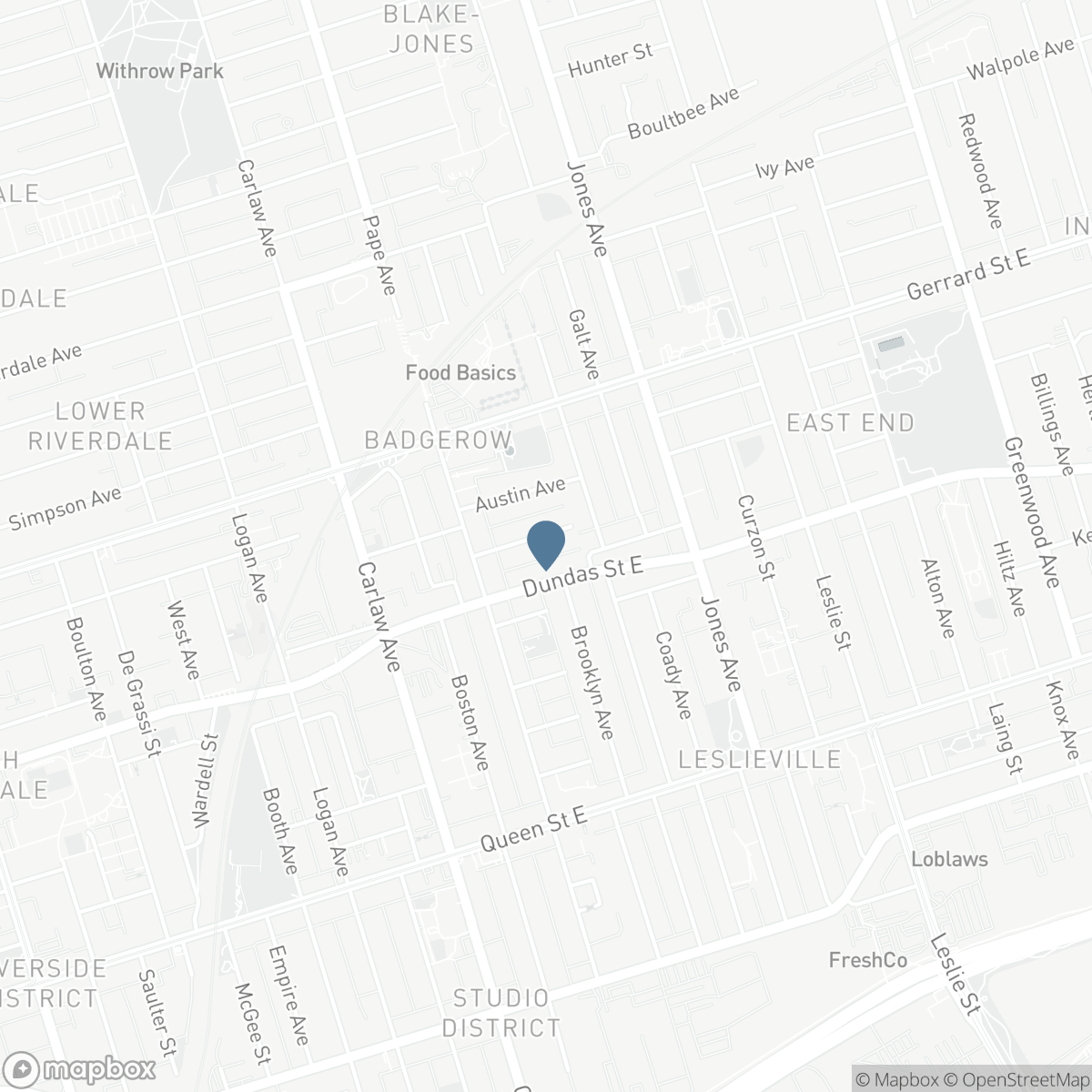 77A BADGEROW AVENUE, Toronto, Ontario M4M 1V5